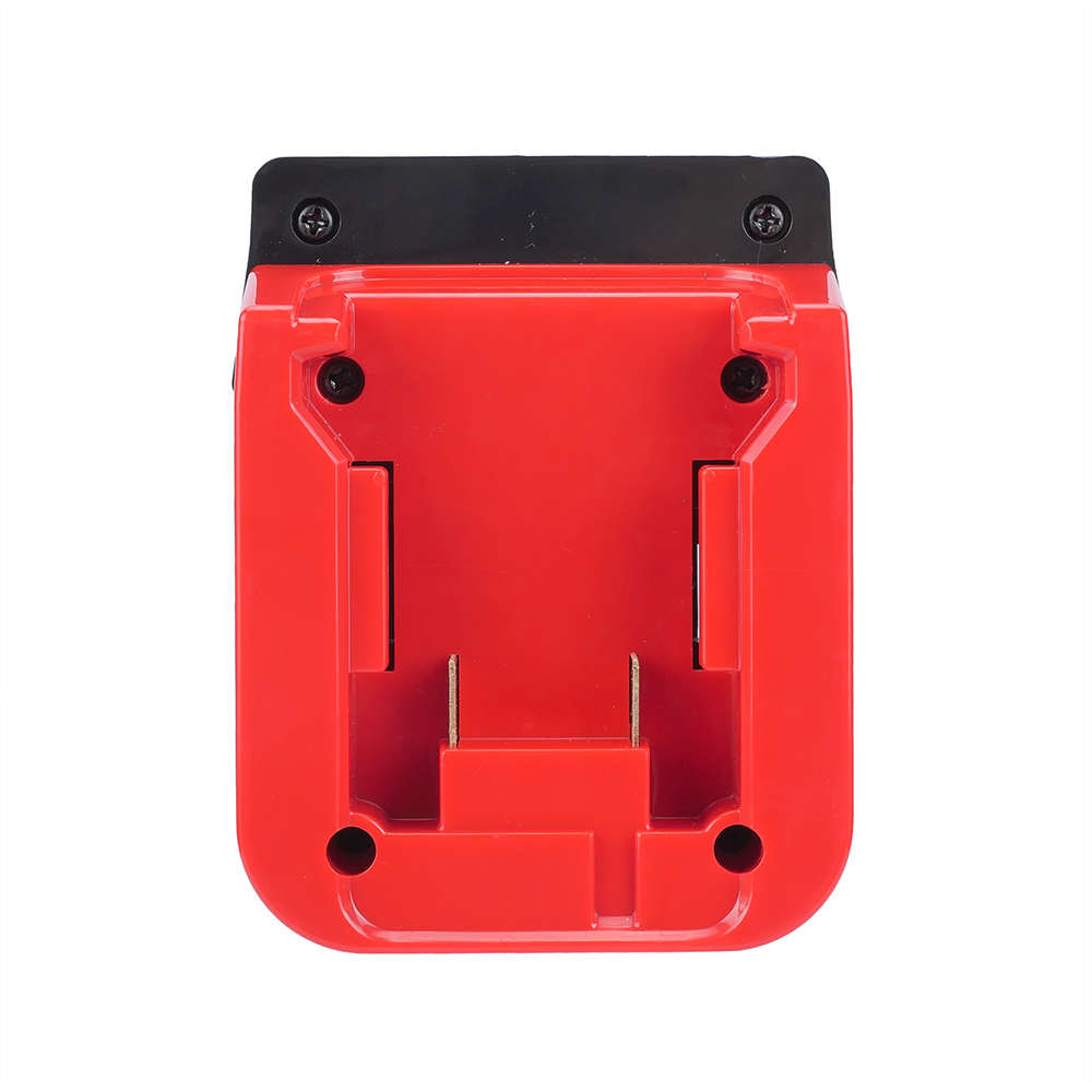 1x Milwaukee M18 RED Battery Convert To Hitachi 18V Li-Ion System Tools Adapter - No Charging Function, Adapter Only, Battery and Tool Not Included