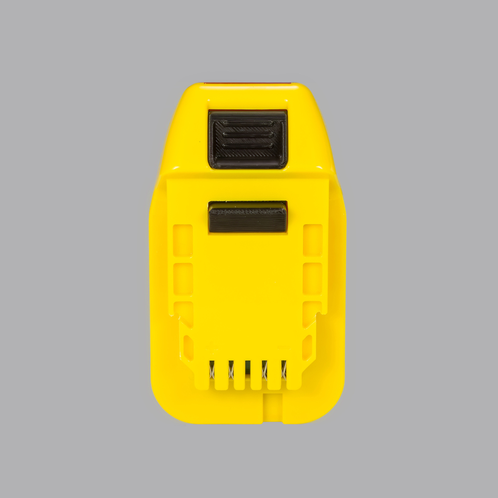 1 Adapter Upgrade for Hercules 20v Tools To Milwaukee M18 RED Batteries /BMS SYS - No Charging Function, Adapter Only, Battery and Tool Not Included