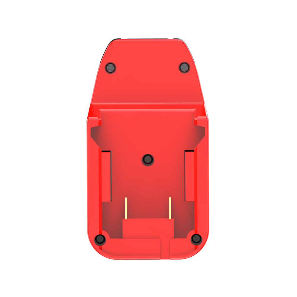 1x Milwaukee M18 RED Li-ION Battery To PORTER CABLE 20V MAX Tool Adapter - No Charging Function, Adapter Only, Battery and Tool Not Included