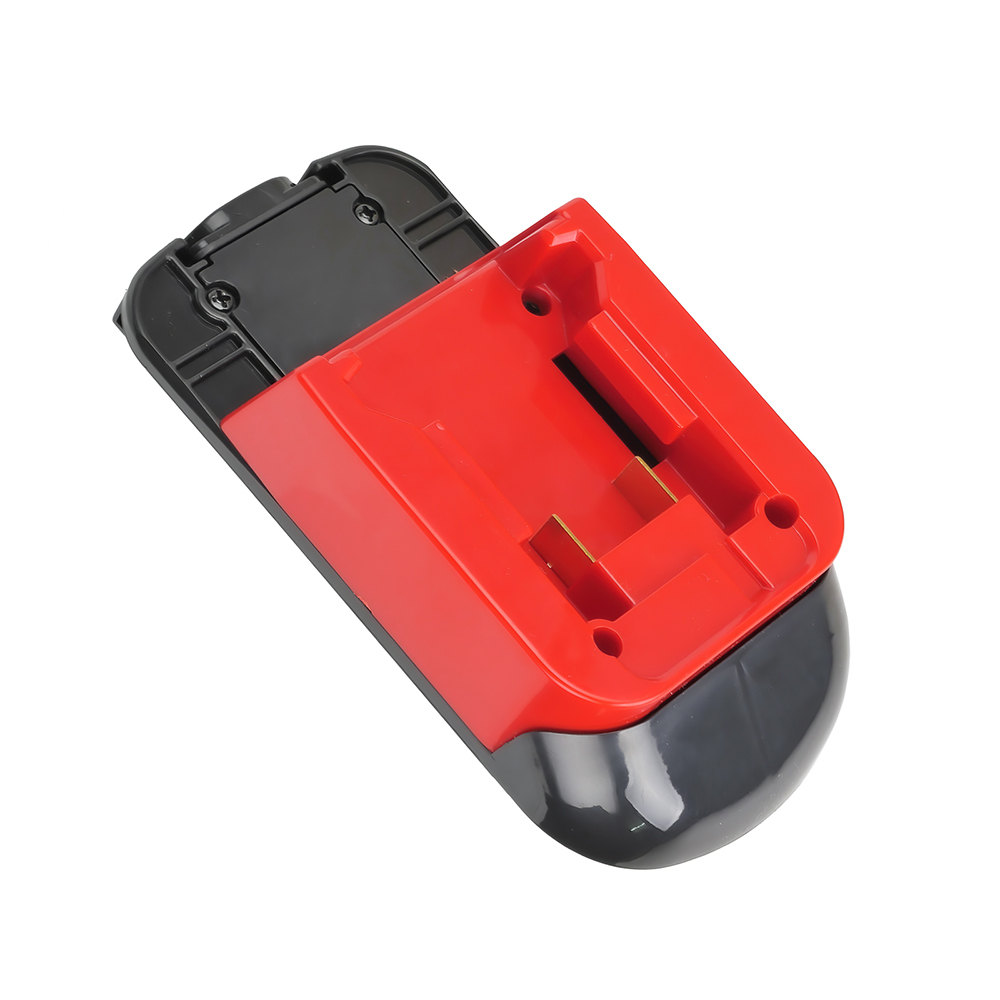 1x Adapter Fits Milwaukee M18 RED Battery To Black and Decker Old 18v Type Tools - No Charging Function, Adapter Only, Battery and Tool Not Included