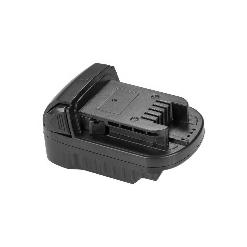 2-IN-1 Adapter Work On Bauer DeWalt 20V Li-Ion Battery For Milwaukee M18/XC Tool - No Charging Function, Adapter Only, Battery and Tool Not Included