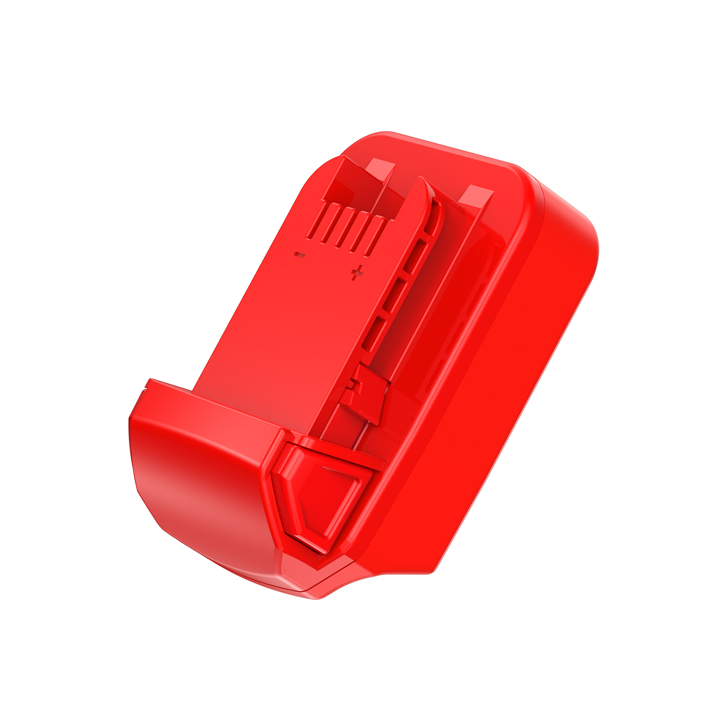 1x Adaptor# Porter Cable/ Black Decker 20v MAX Batteries To Milwaukee M18 Tools - No Charging Function, Adapter Only, Battery and Tool Not Included