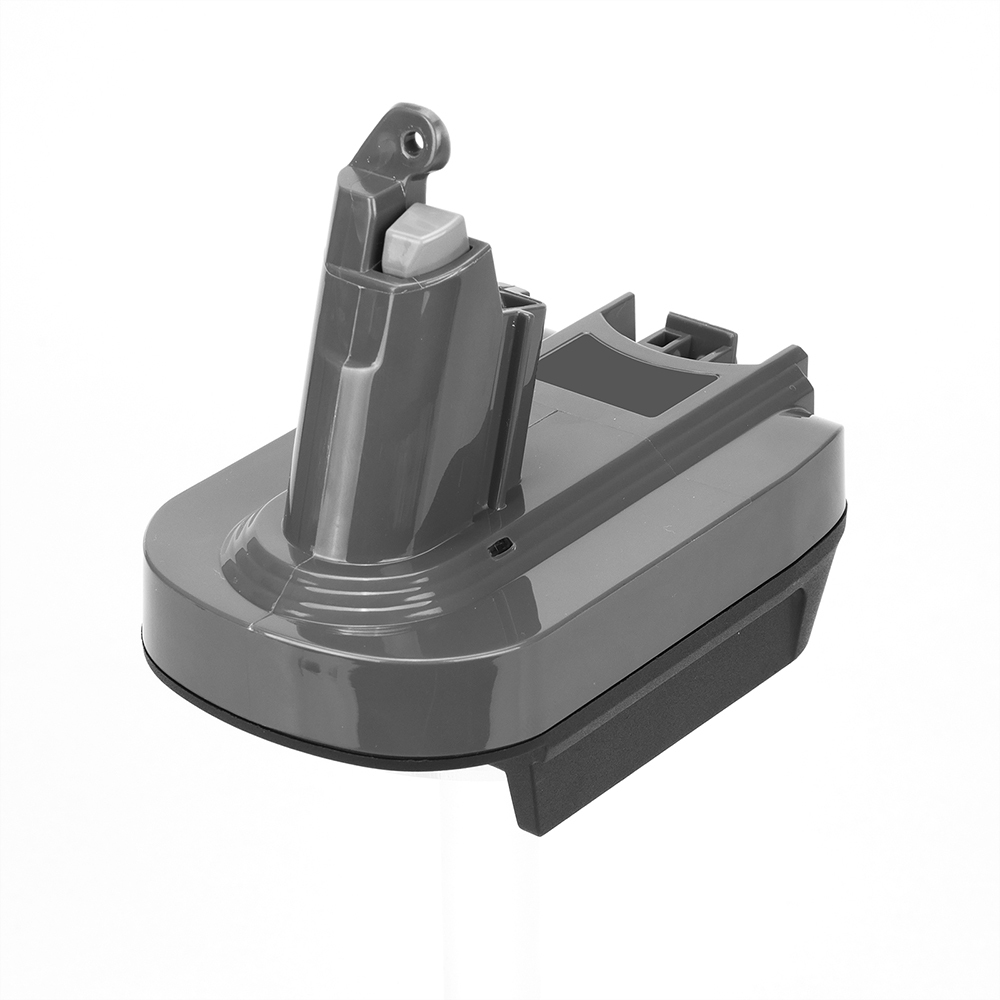 1x Adapter For Milwaukee M18 RED Li-Ion Battery To Dyson V6 Vacuum w/BMS System - No Charging Function, Adapter Only, Battery and Tool Not Included