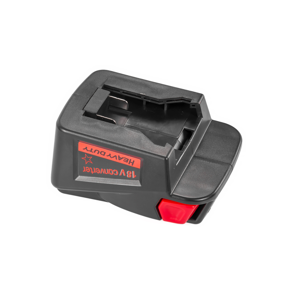 1x Milwaukee M18 RED Li-Ion Battery Convert to V18 18-Volt Ni-CD Tools Adapter - No Charging Function, Adapter Only, Battery and Tool Not Included