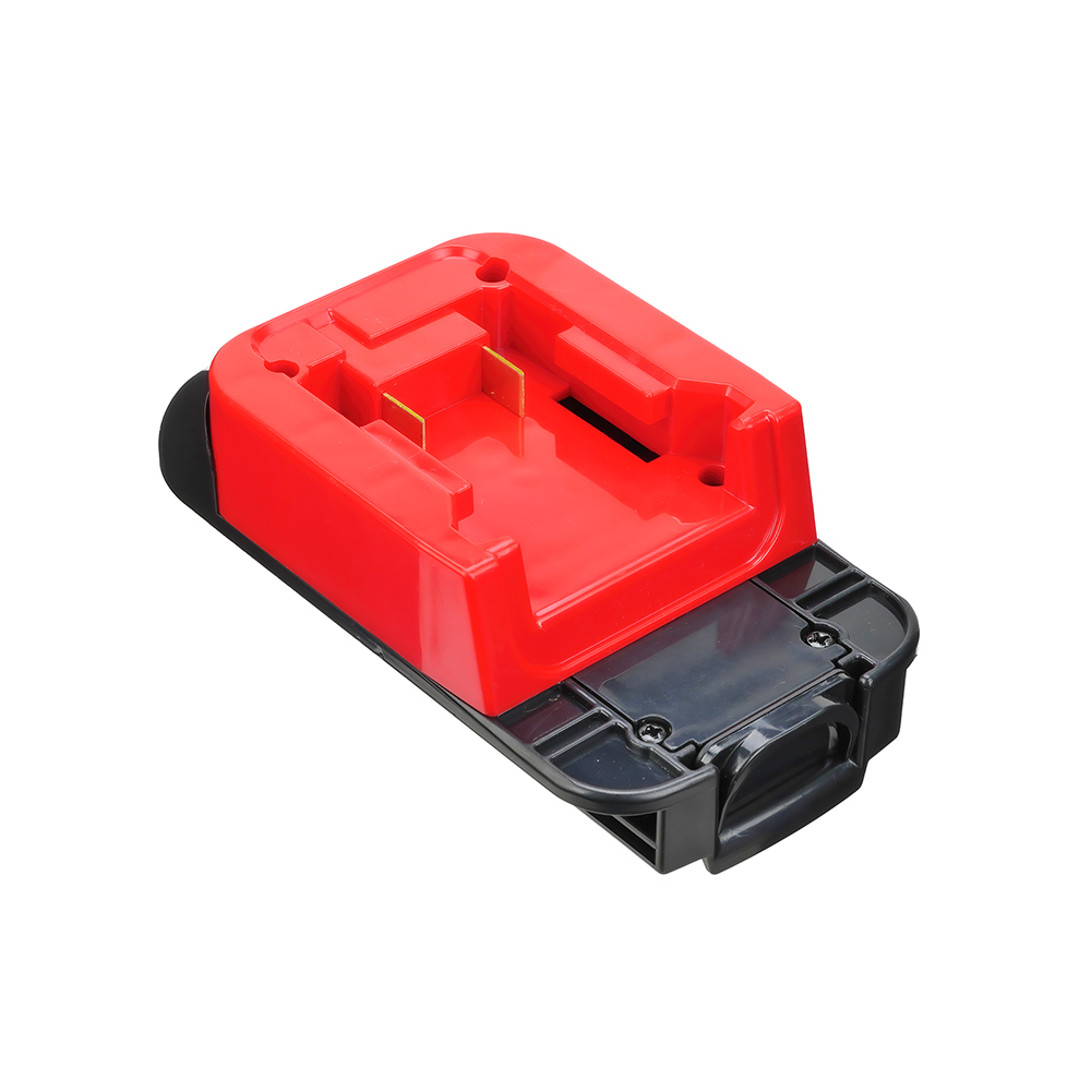1x Adapter Fits Milwaukee M18 RED Battery To Black and Decker Old 18v Type Tools - No Charging Function, Adapter Only, Battery and Tool Not Included