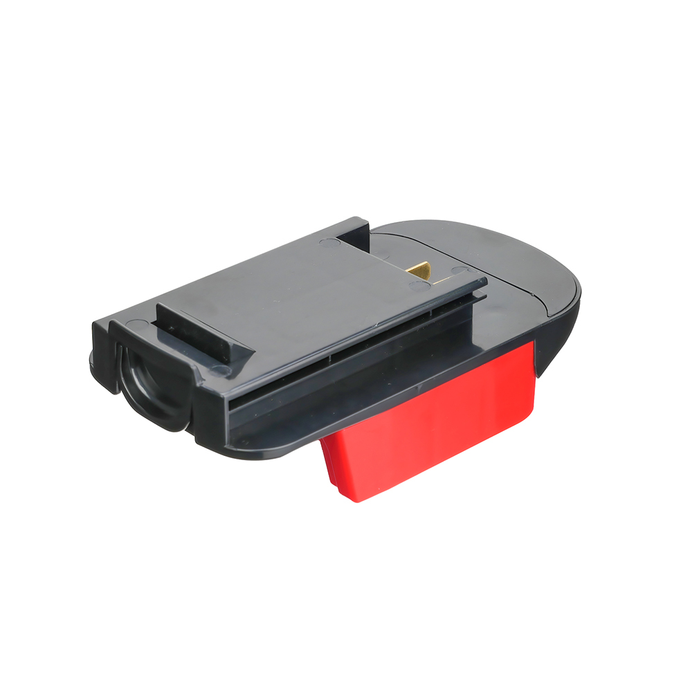 1x Adapter Fits Milwaukee M18 RED Battery To Black and Decker Old 18v Type Tools - No Charging Function, Adapter Only, Battery and Tool Not Included