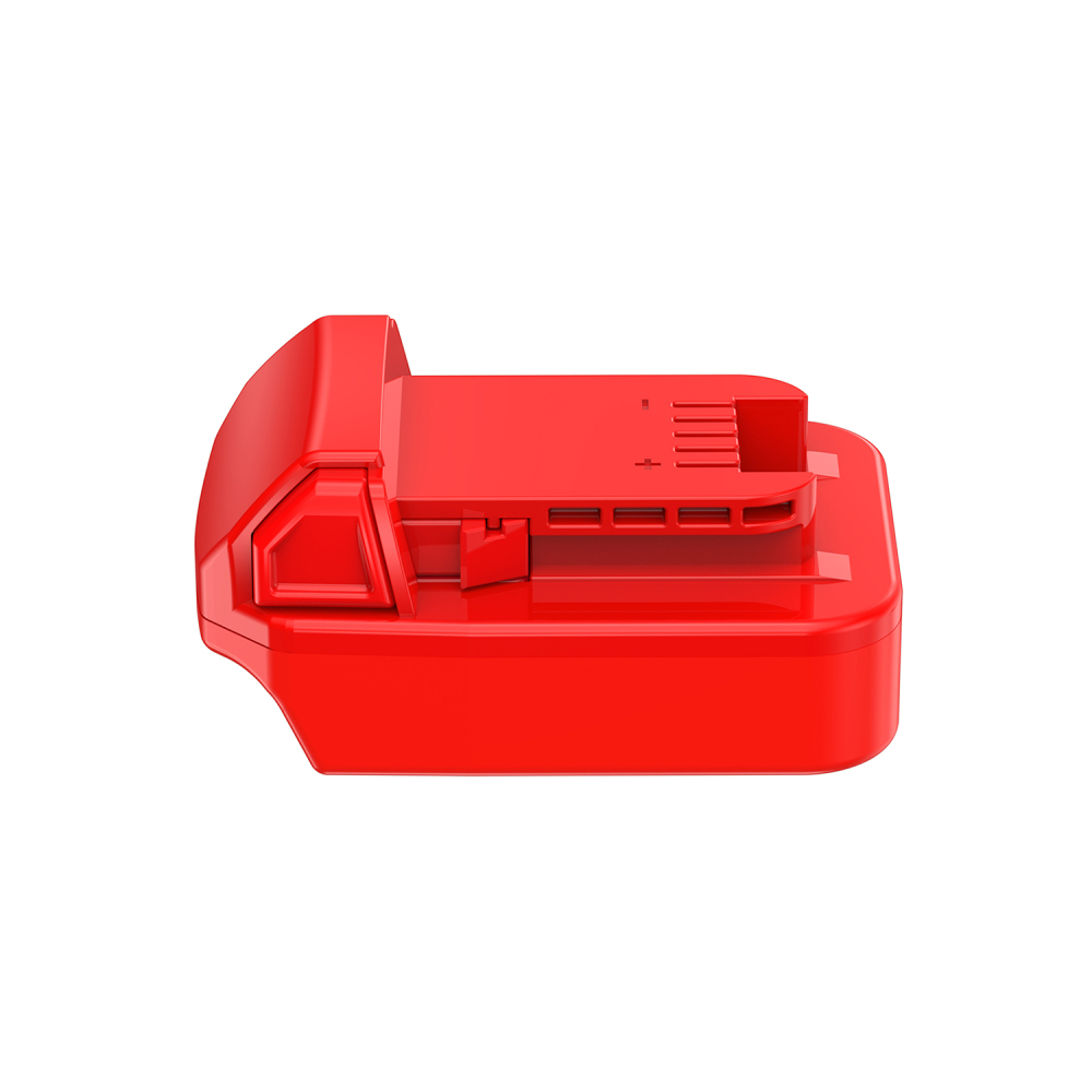 1x Adaptor # Black Decker 20v MAX (Not Old 18v) Batteries To Milwaukee M18 Tools - No Charging Function, Adapter Only, Battery and Tool Not Included