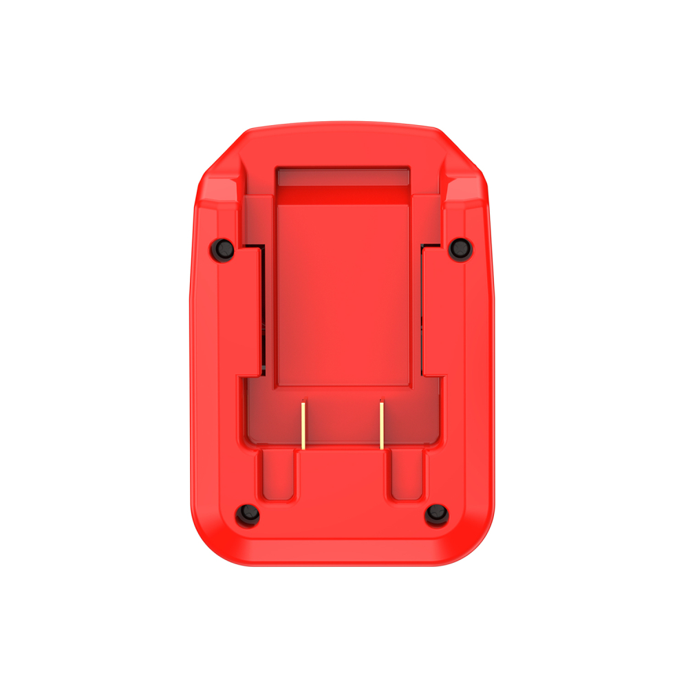 1x Adaptor# Porter Cable/ Black Decker 20v MAX Batteries To Milwaukee M18 Tools - No Charging Function, Adapter Only, Battery and Tool Not Included