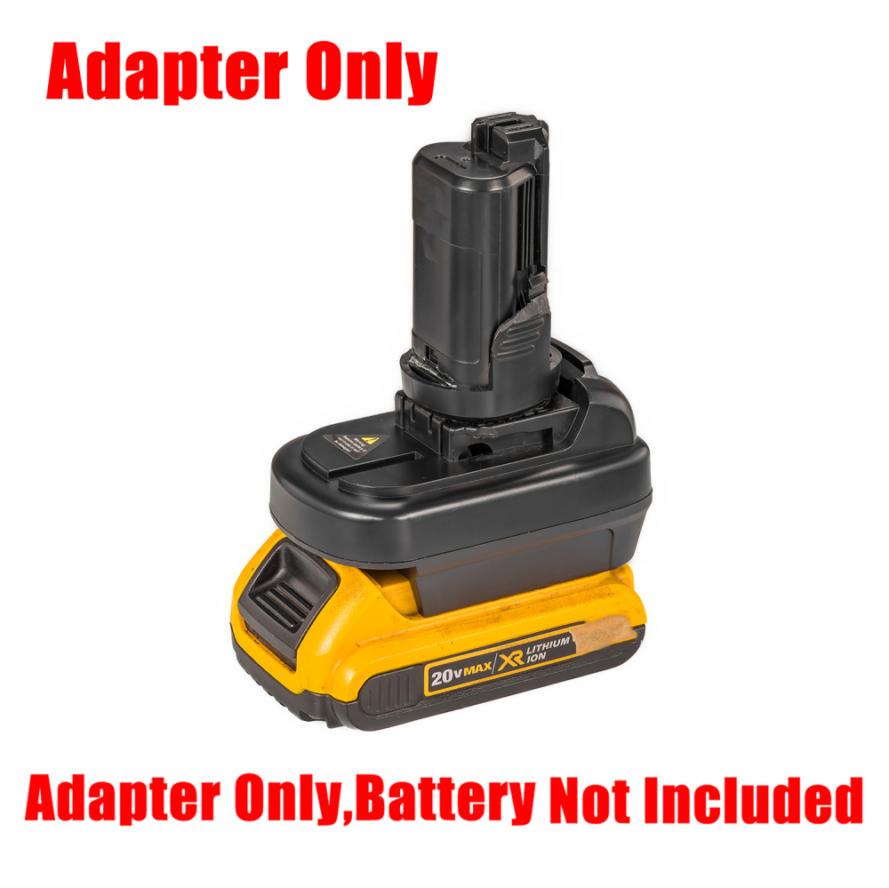 1 Adapter for Bosch 12v Tool To DeWalt 20v, Milwaukee M18 Battery - No Charging Function, Adapter Only, Battery and Tool Not Included