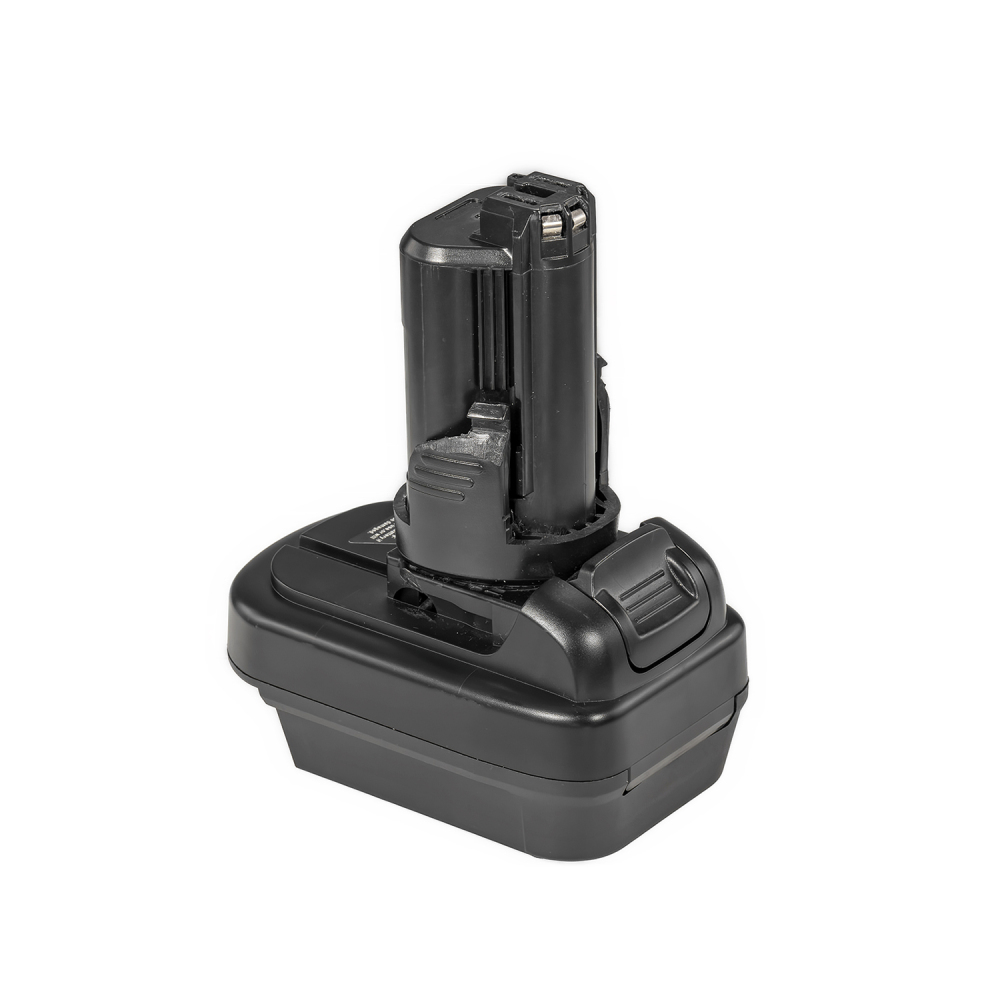 1 Adapter for Bosch 12v Tool To DeWalt 20v, Milwaukee M18 Battery - No Charging Function, Adapter Only, Battery and Tool Not Included
