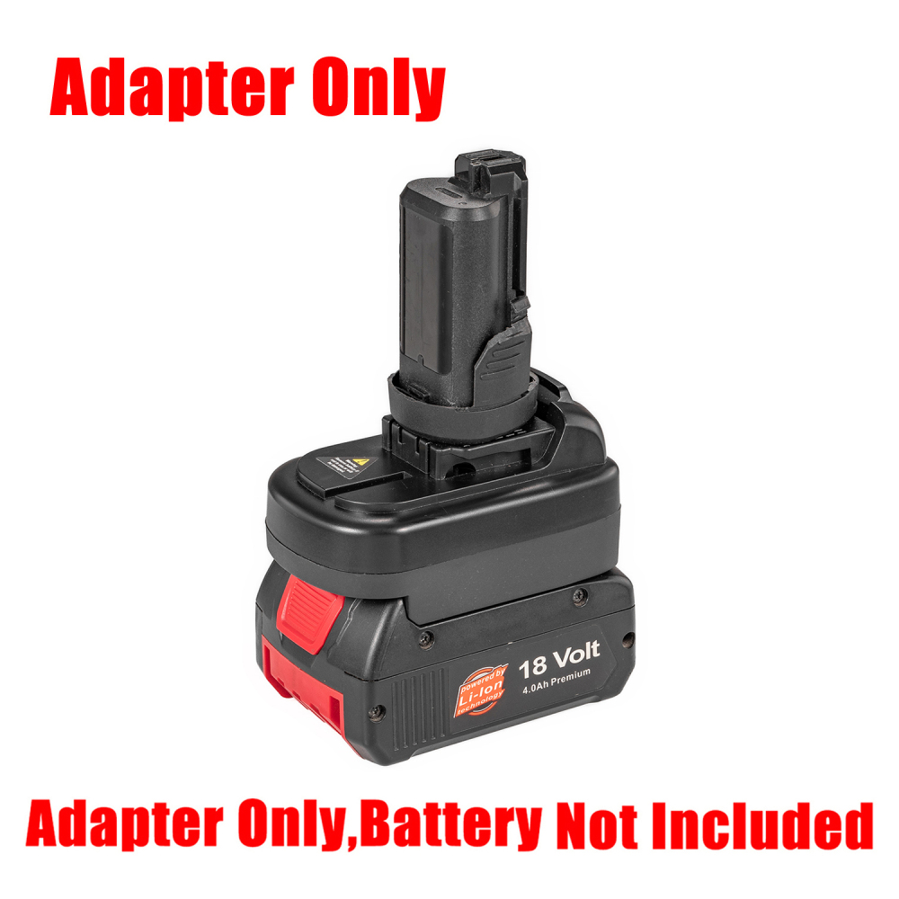1 Adapter Convert for Bocsh 18v Li-Ion Battery To Dremel 12v 8220/Bosch 12v Tool - No Charging Function, Adapter Only, Battery and Tool Not Included