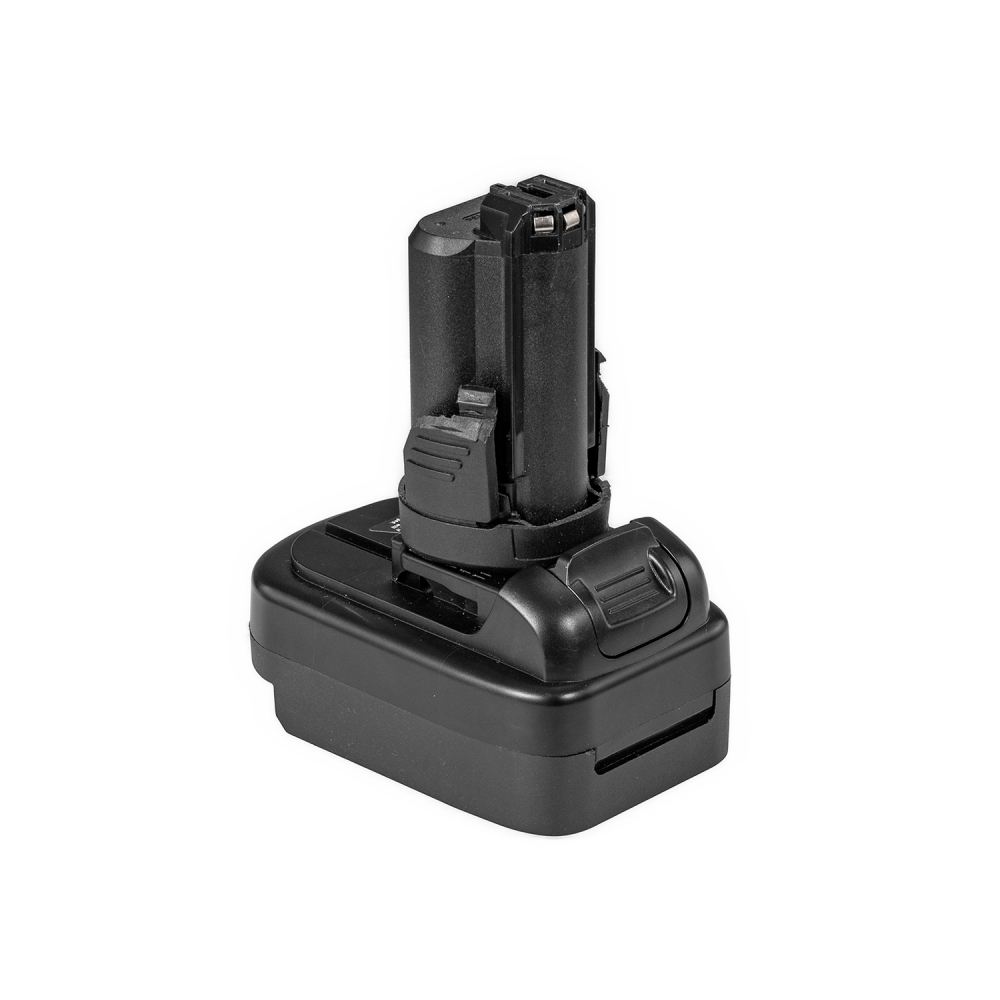 1 Adapter Convert for Bocsh 18v Li-Ion Battery To Dremel 12v 8220/Bosch 12v Tool - No Charging Function, Adapter Only, Battery and Tool Not Included