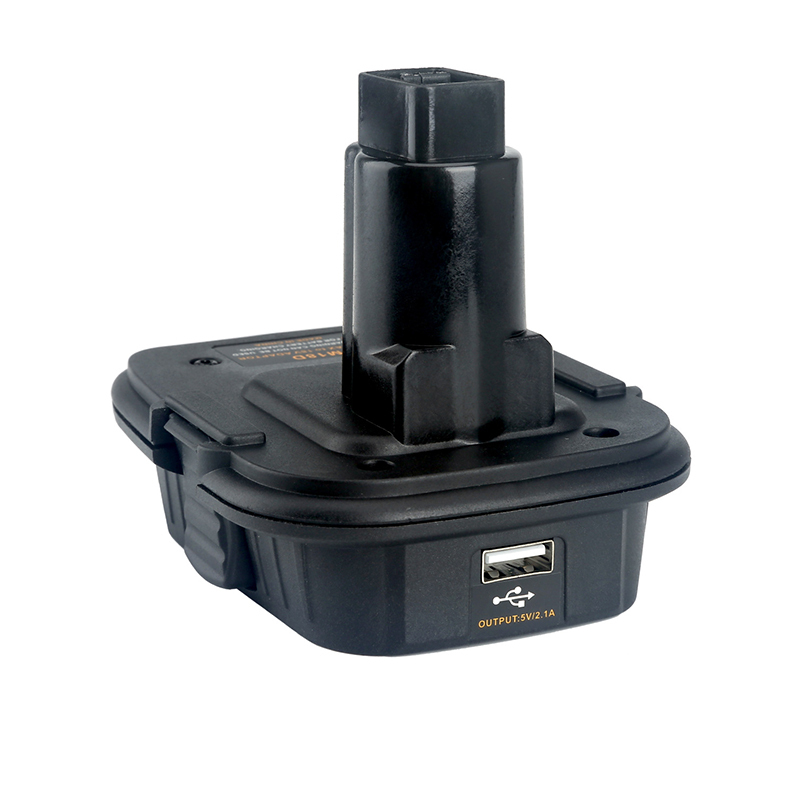 1 Adapter for DeWalt DCB200 & Milwaukee M18 Li-Ion Battery to Fit DeWalt 18V Ni-CD Tools - Manually Modified for Compact Connection Version