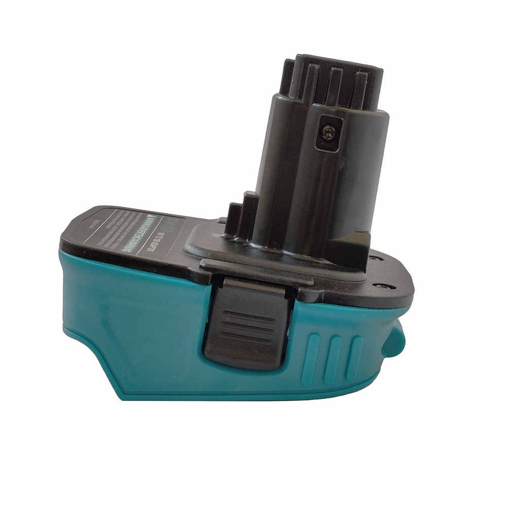 1 Adapter to Use Makita 18V BL1850/LXT Li-Ion Battery with DeWalt 18V XRP Ni-CD Tools, No Charging Function
