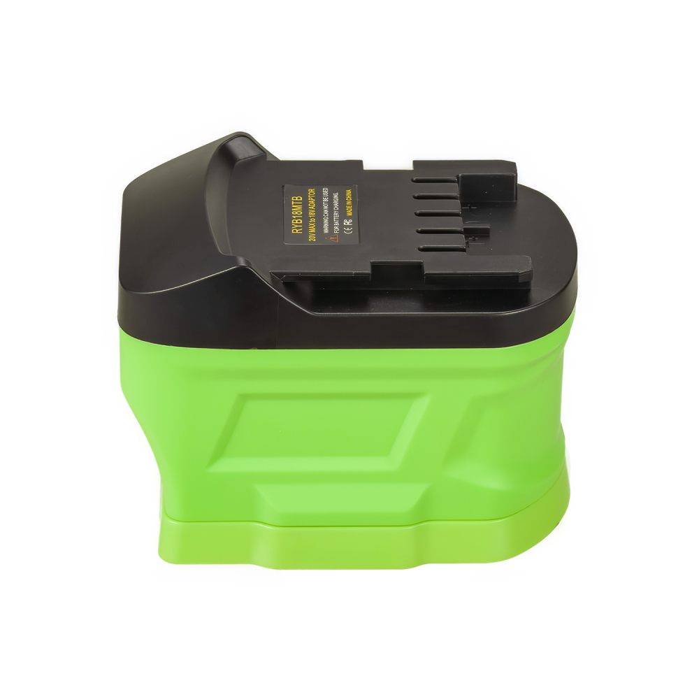 1x Adapter Converts Ryobi 18V Li-Ion Battery to Older Metabo (Not HPT) 18V Tools