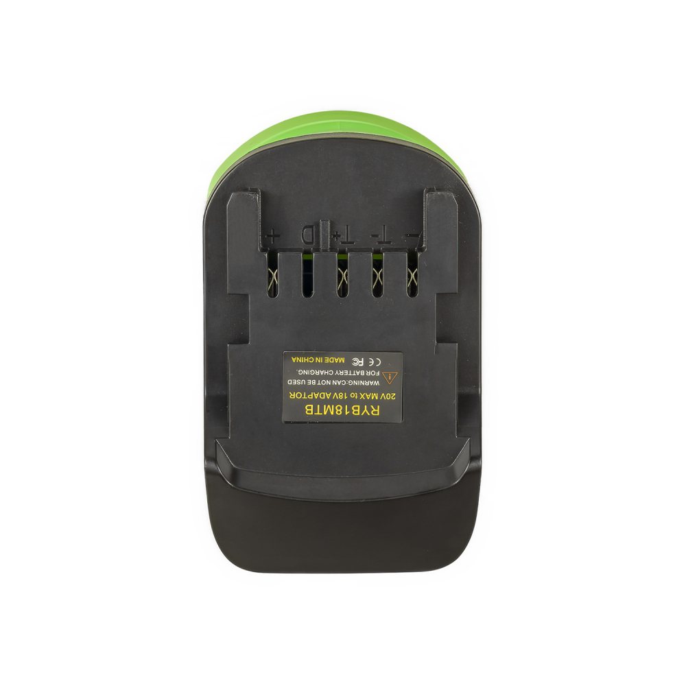 1x Adapter Converts Ryobi 18V Li-Ion Battery to Older Metabo (Not HPT) 18V Tools