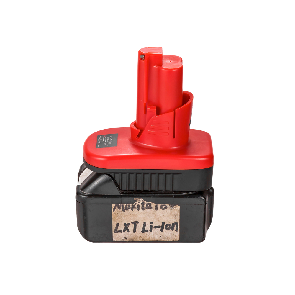 1x Adapter Makita 18v LXT BL1830B Li-ion Battery To Milwaukee M12 Tools