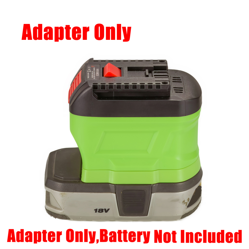 1x Adapter Upgarde Ryobi 18v One+ Batteries To Bosch 18v Blue Professional Tools