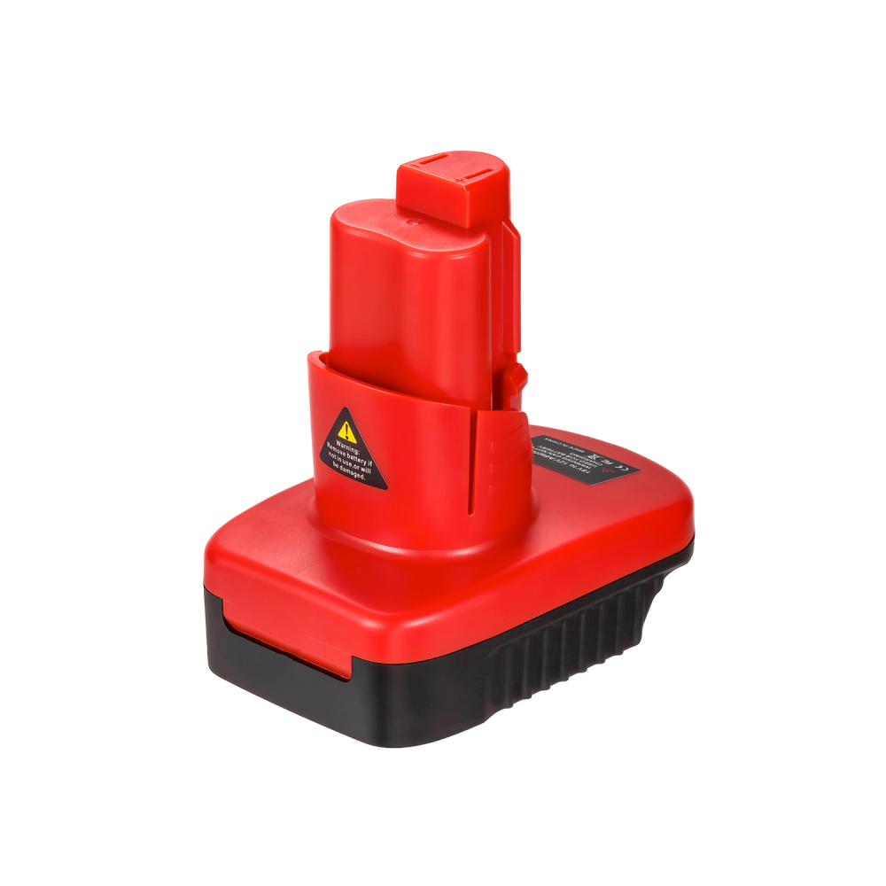 1x Adapter Makita 18v LXT BL1830B Li-ion Battery To Milwaukee M12 Tools