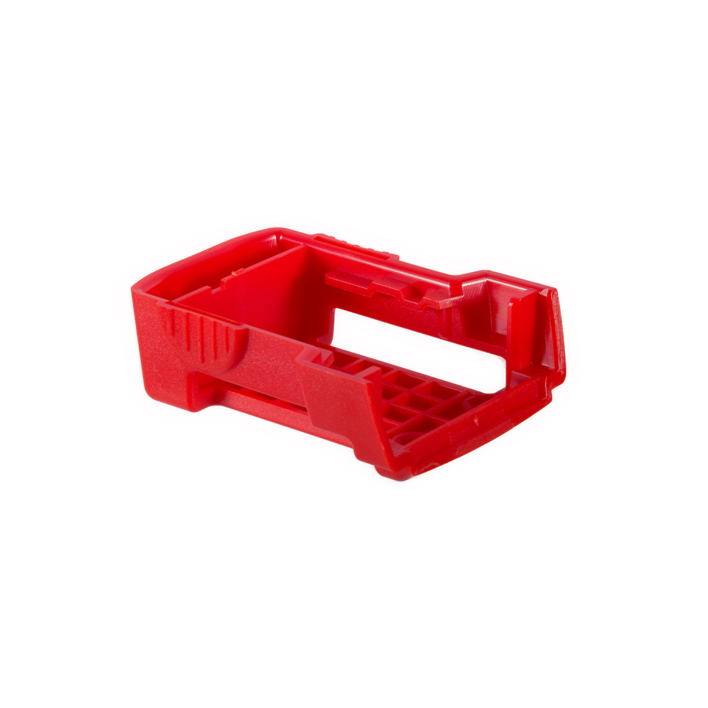 2x Milwaukee 18V Slider Li-ion Battery Protection Mounts/Shelf Rack/Belt Buckle