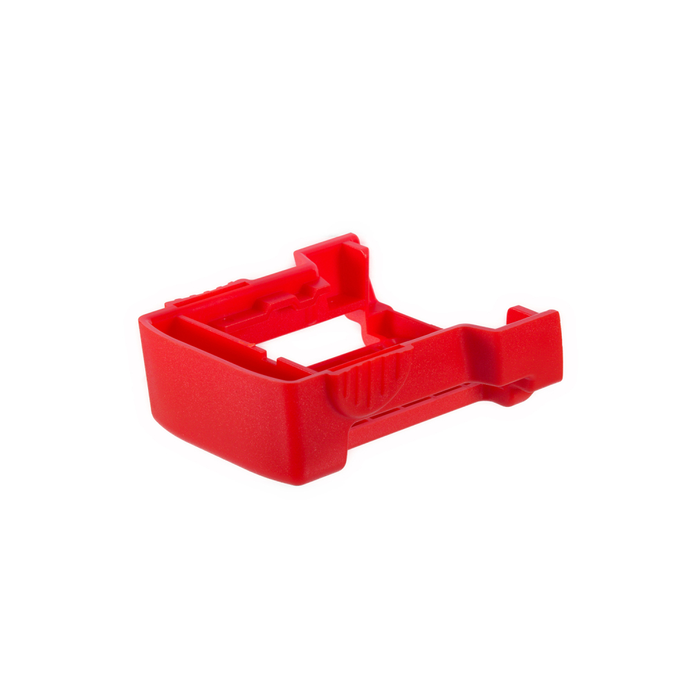 2x Milwaukee 18V Slider Li-ion Battery Protection Mounts/Shelf Rack/Belt Buckle