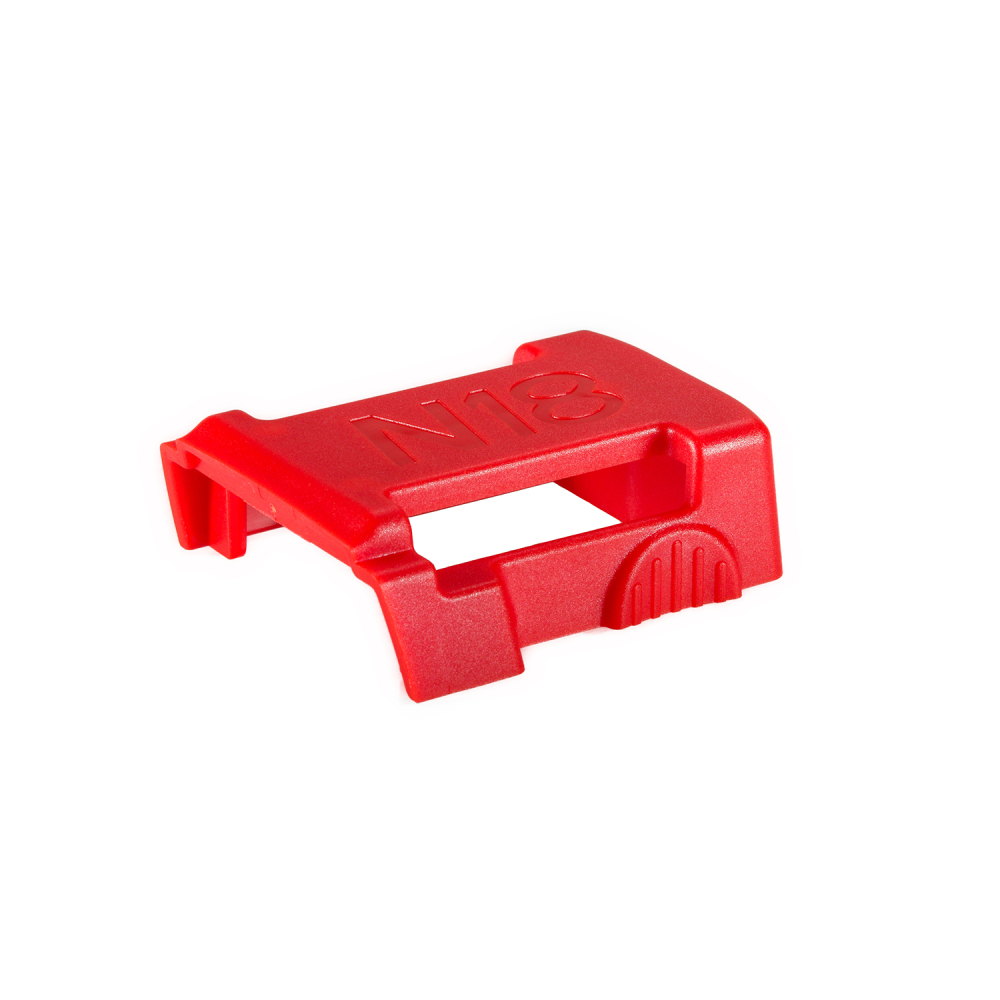 2x Milwaukee 18V Slider Li-ion Battery Protection Mounts/Shelf Rack/Belt Buckle