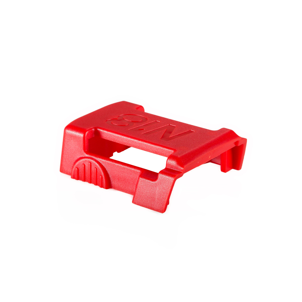 2x Milwaukee 18V Slider Li-ion Battery Protection Mounts/Shelf Rack/Belt Buckle