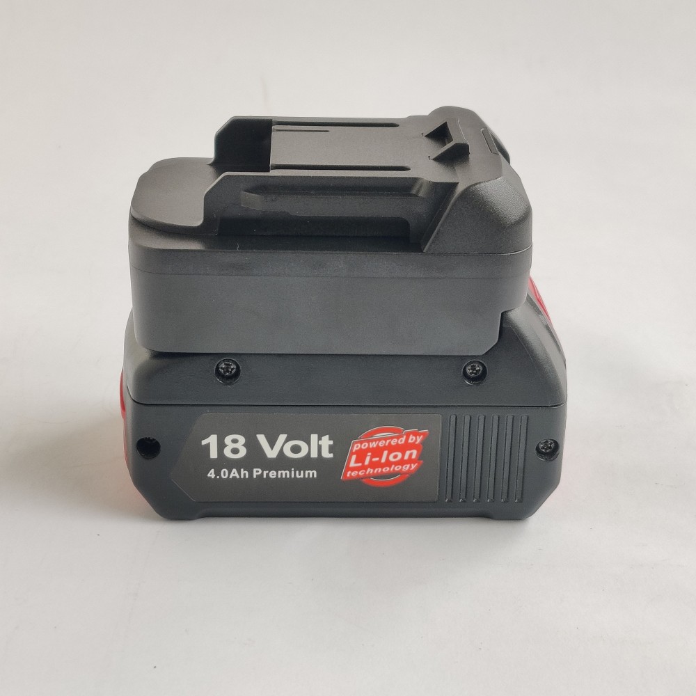 1x Adapter Makita 18V LXT Tools Work On BOSCH 18V BAT609/618 Li-Ion Battery