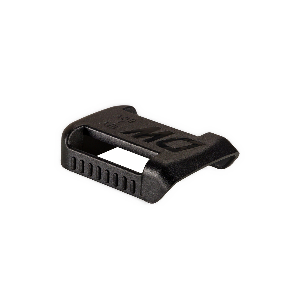 2x DEWALT 18V~60V Slider Li-ion Battery Protection Shelf Rack Belt Buckle （black）