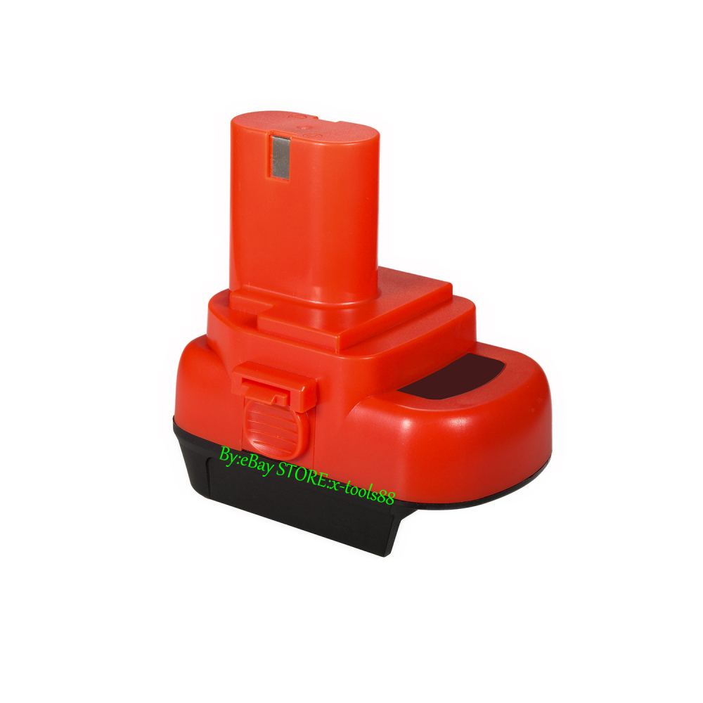 1x Adapter Upgrade Milwaukee M12 Tools to Milwaukee M18 / DeWalt 20V Battery