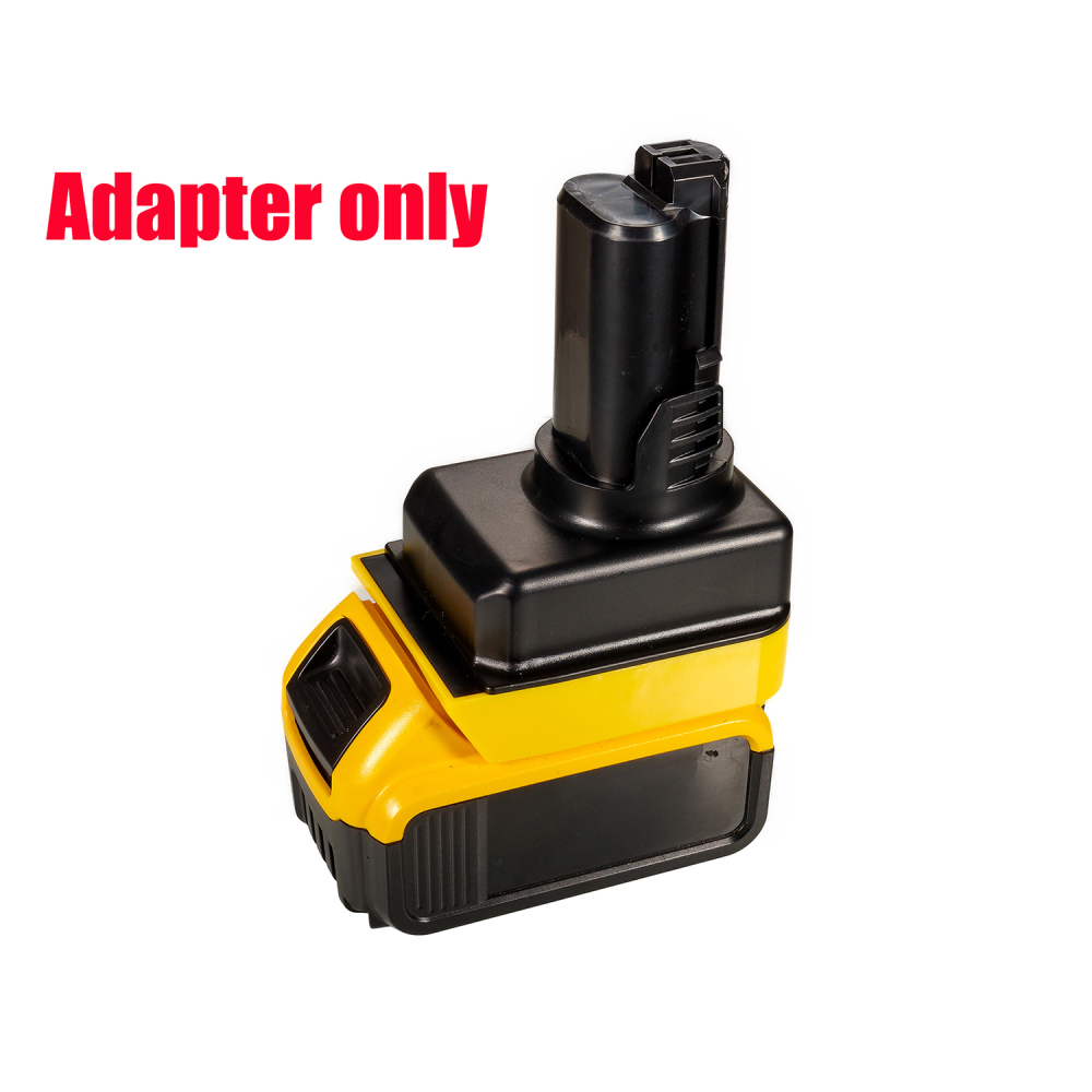 1 Adapter for Dremel 12v 8220, Bosch 12v Tool To DeWalt 20v, Milwaukee M18 Battery - No Charging Function, Adapter Only, Battery and Tool Not Included