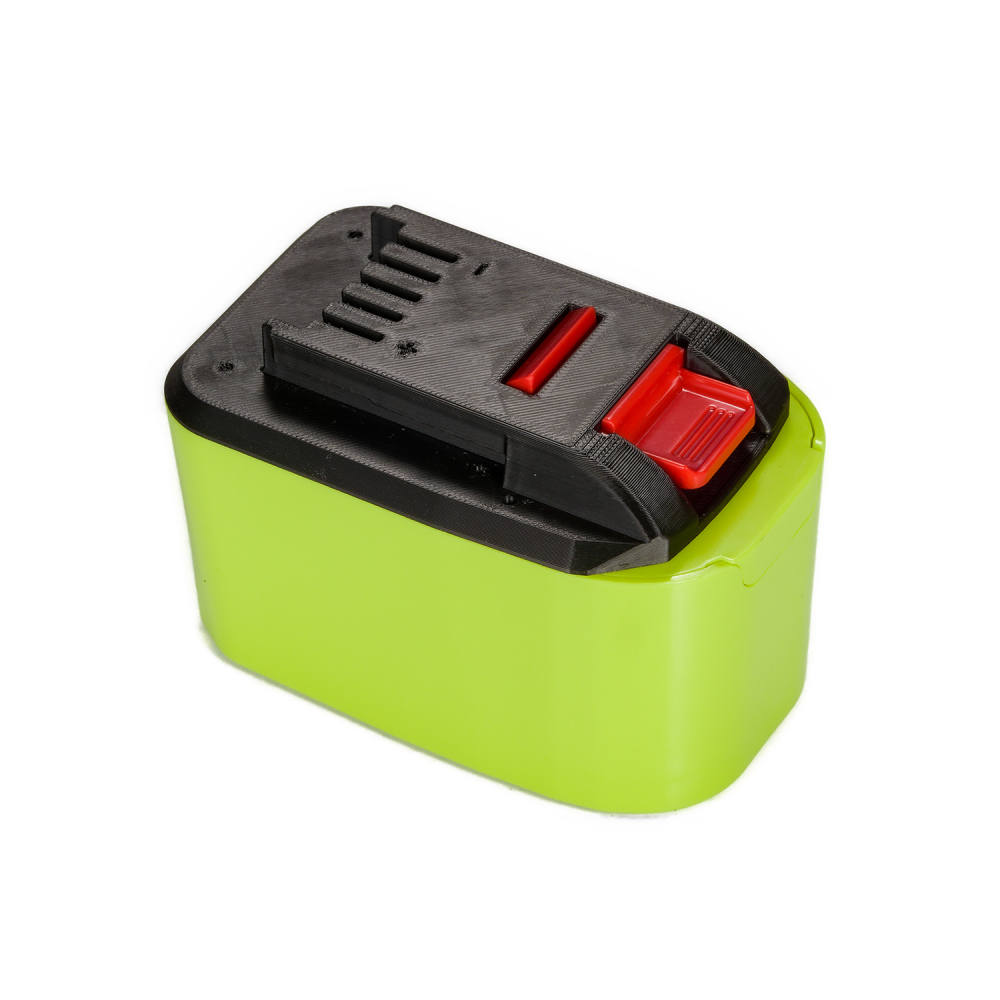 1x Adapter Convert Mastercraft PWR-POD 20v Tools To Ryobi 18v Li-lon Batteries