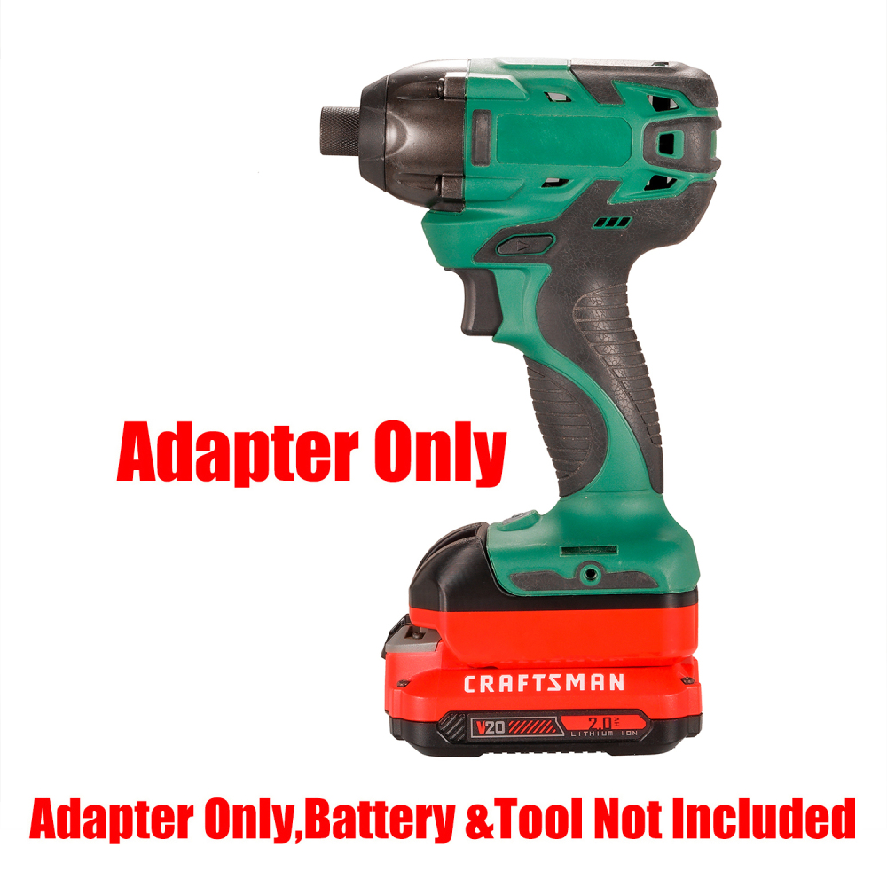 1x Adapter Craftsman V-20 Batteries To Power Masterforce BOOST 20V Tools