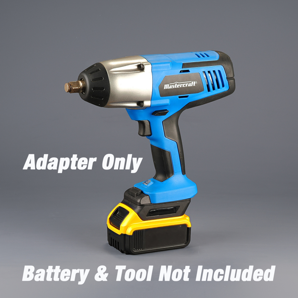 1x Adapter Mastercraft PWR-POD 20v Tools To DeWalt 20v MAX XR Batteries