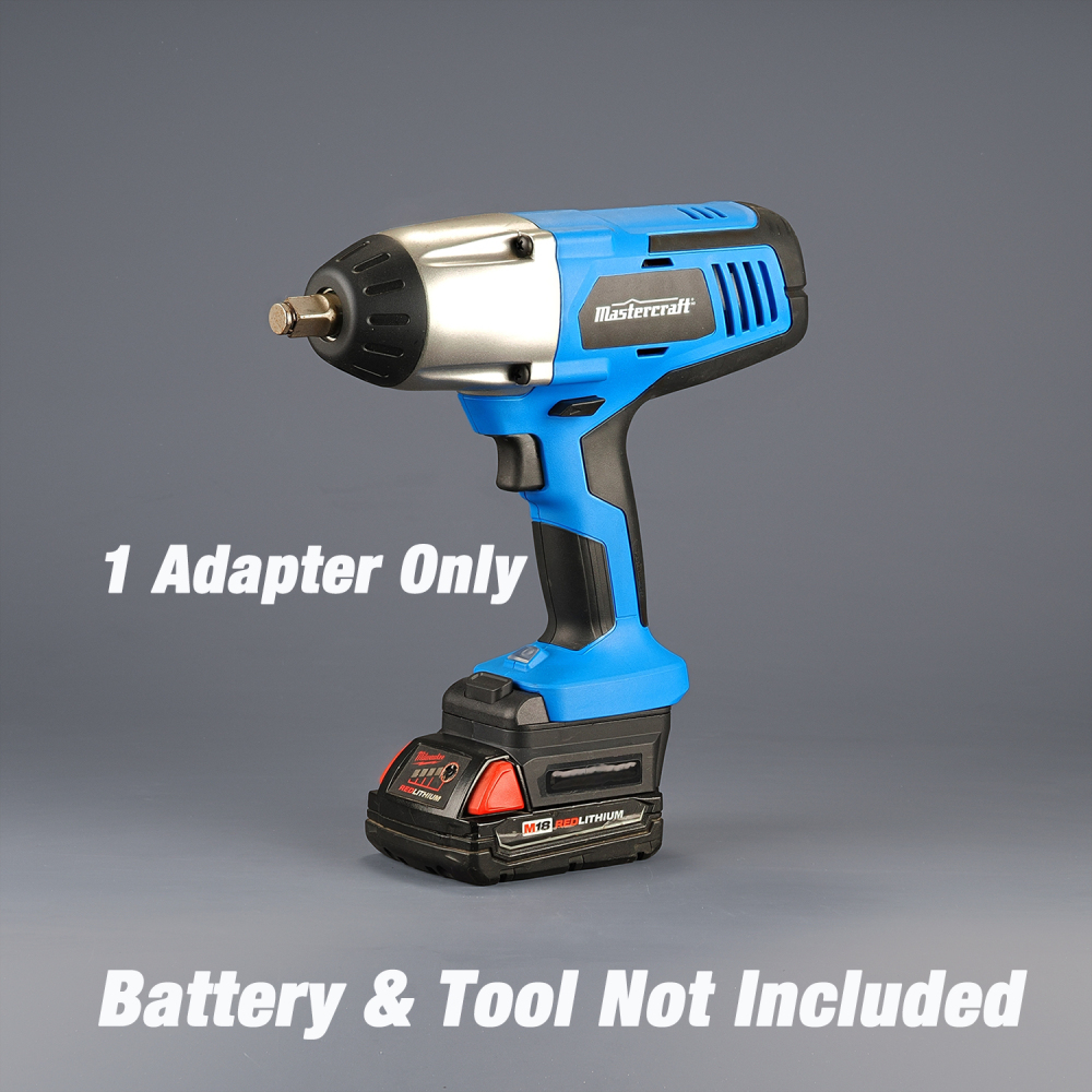 1 Adapter for Milwaukee M18 RED Battery to Mastercraft PWR-POD 20V (Not MAXIMUM) Tools