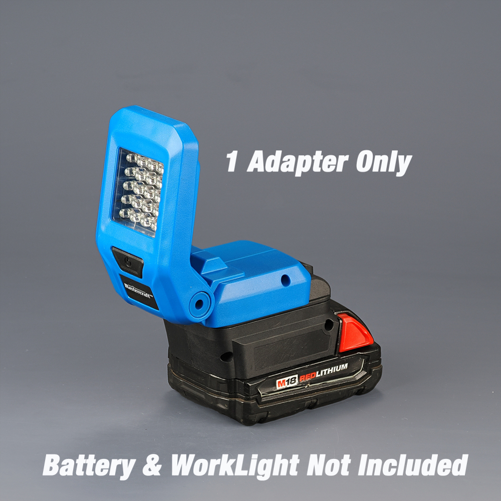 1 Adapter for Milwaukee M18 RED Battery to Mastercraft PWR-POD 20V (Not MAXIMUM) Tools