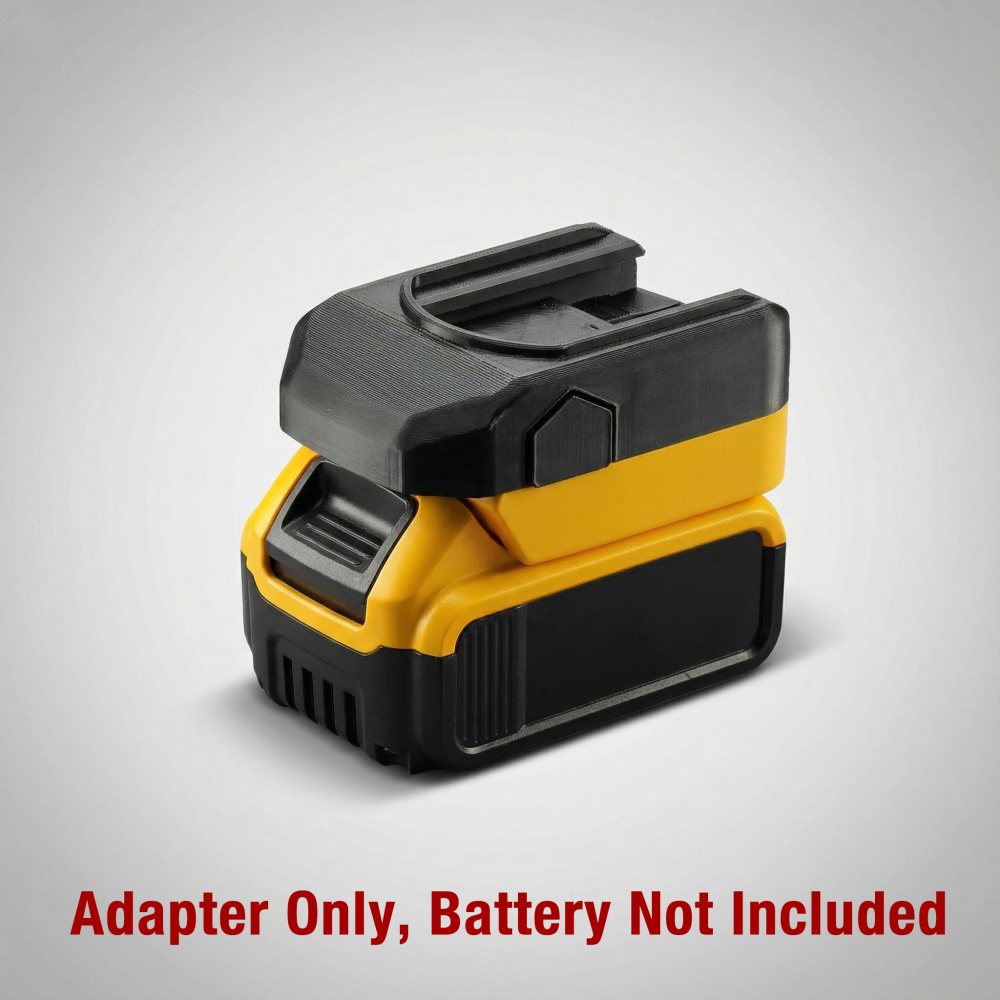 Adapter for DeWalt 20v MAX XR / 60v Li-Ion Battery to Power Older Snap-on 18V Slider Ni-Cd Tools
