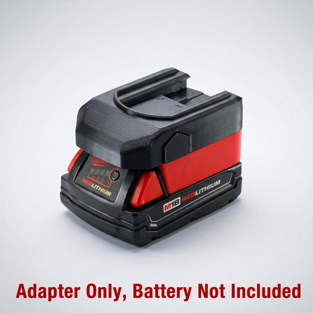 Adapter for Milwaukee M18 RED Battery to Power Older Snap-on 18V Slider Ni-Cd Tools