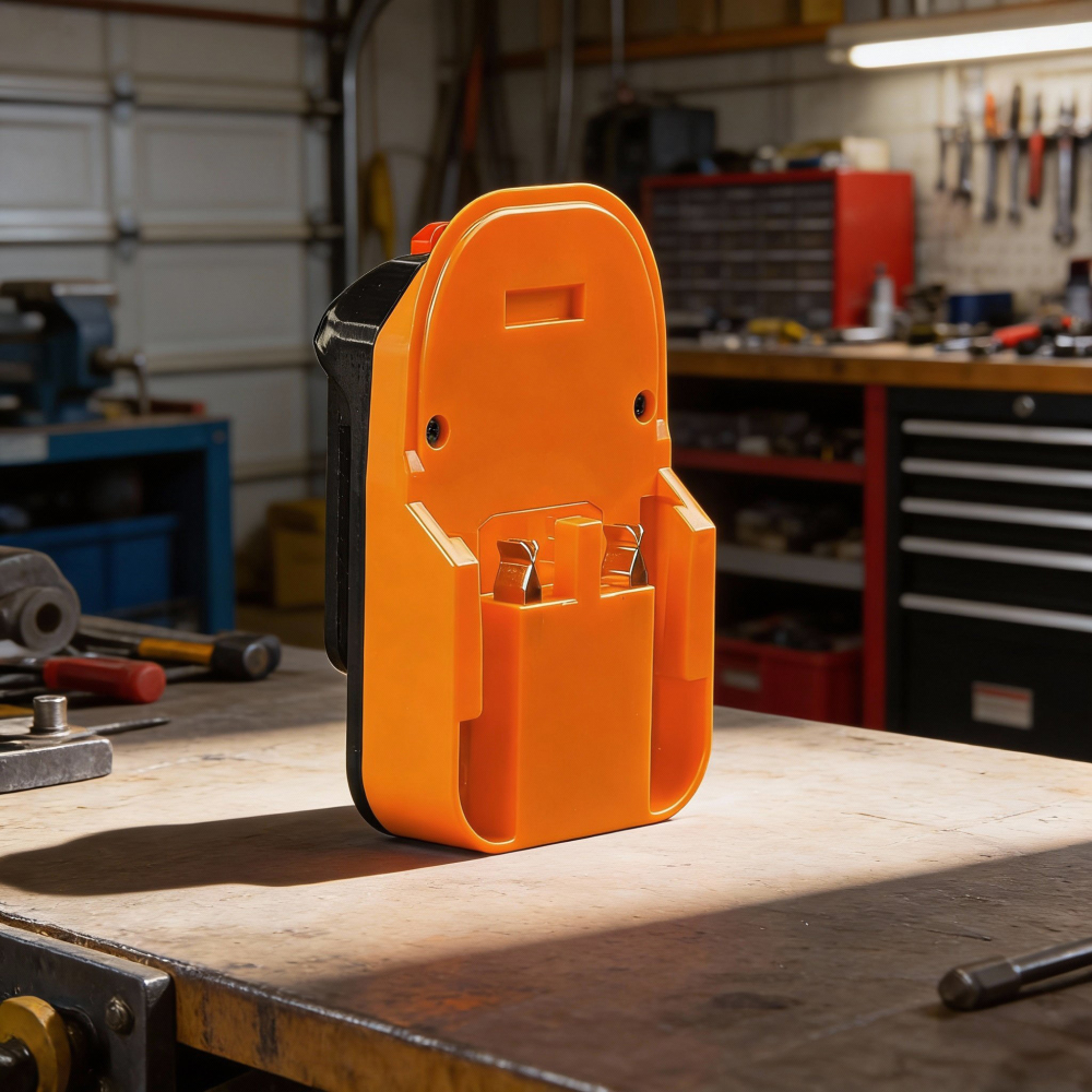 1x Adapter for Ridgid / AEG 18v Battery to MacNaught 18V Pump or Powergun Grease Gun - Built-in low-voltage protection BMS