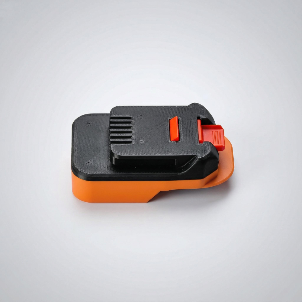 1x Adapter for Ridgid / AEG 18v Battery to MacNaught 18V Pump or Powergun Grease Gun - Built-in low-voltage protection BMS