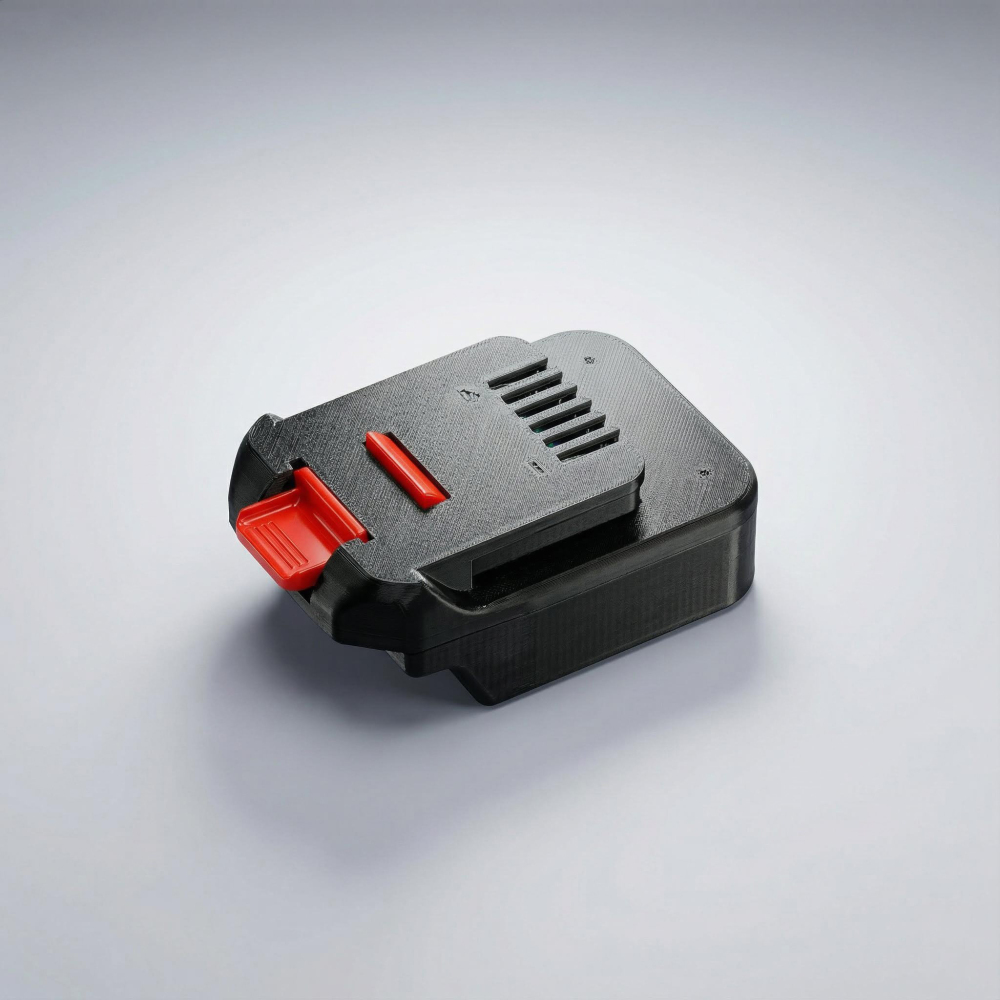 1x Adapter for Makita 18v LXT Li-Ion Battery to MacNaught 18V Pump or Powergun Grease Gun - Built-in low-voltage protection BMS