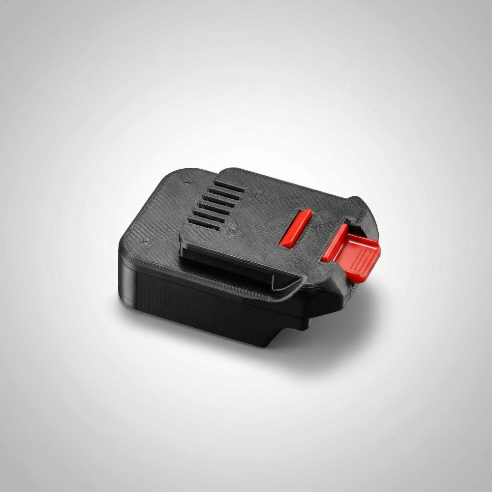 1x Adapter for Makita 18v LXT Li-Ion Battery to MacNaught 18V Pump or Powergun Grease Gun - Built-in low-voltage protection BMS