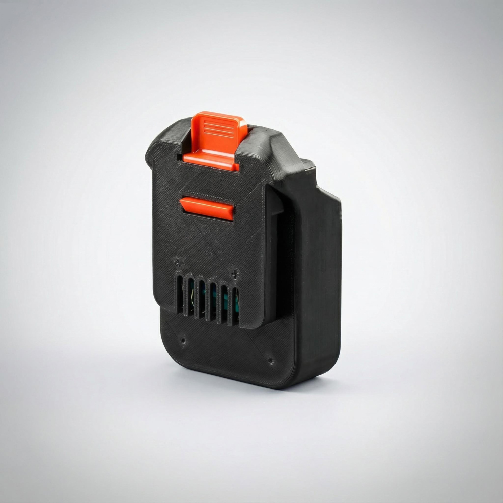 1x Adapter for Makita 18v LXT Li-Ion Battery to MacNaught 18V Pump or Powergun Grease Gun - Built-in low-voltage protection BMS