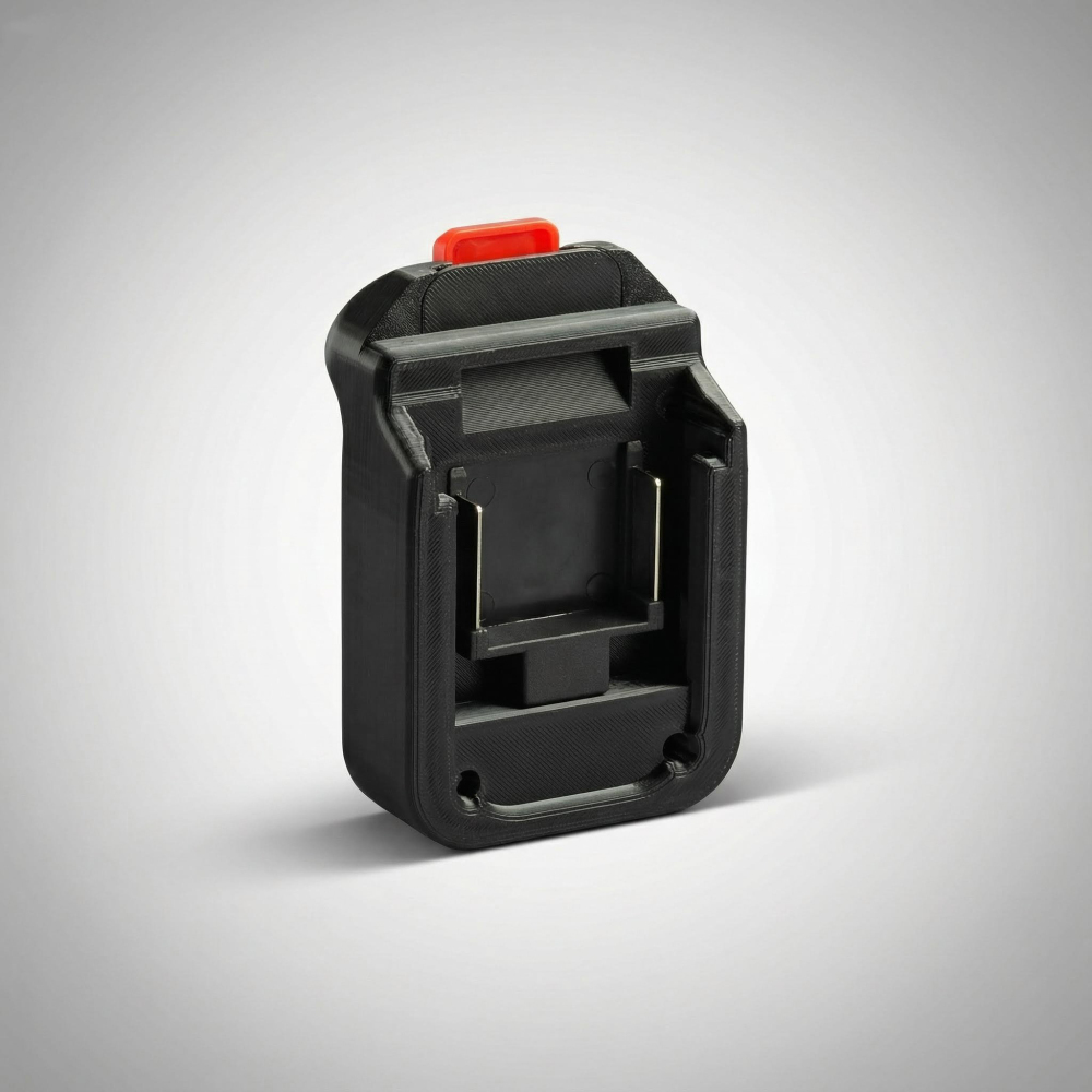 1x Adapter for Makita 18v LXT Li-Ion Battery to MacNaught 18V Pump or Powergun Grease Gun - Built-in low-voltage protection BMS