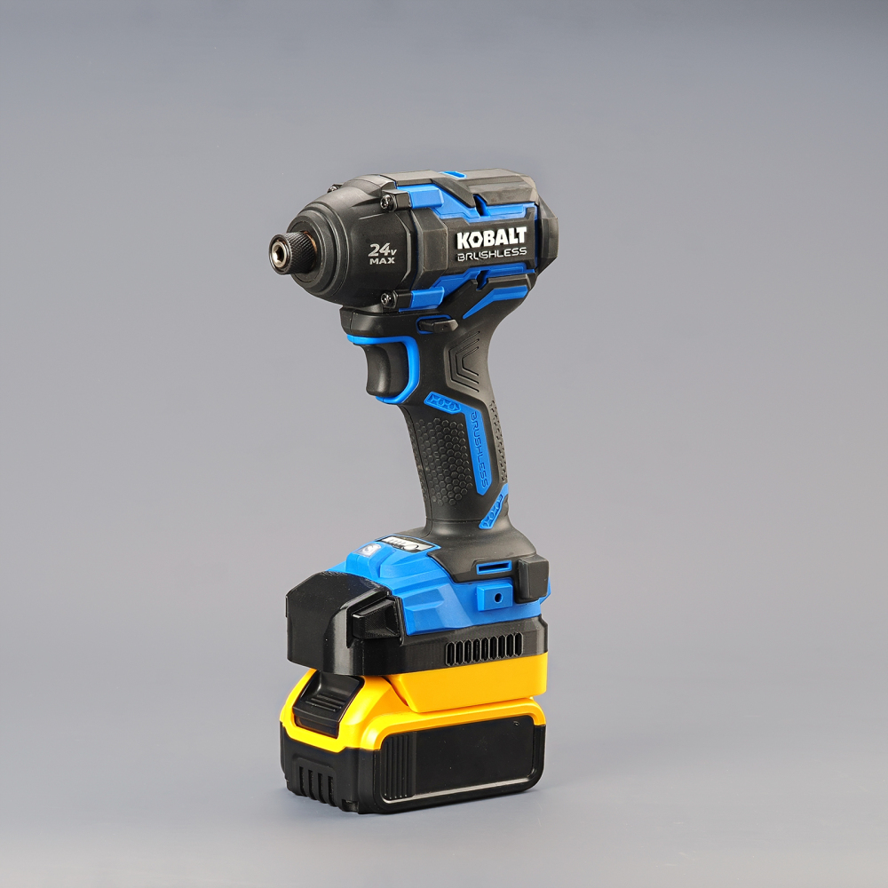 1 Boost Adapter for DeWalt 20V Battery to Power Kobalt 24V MAX Tools- Built-in low-voltage protection BMS