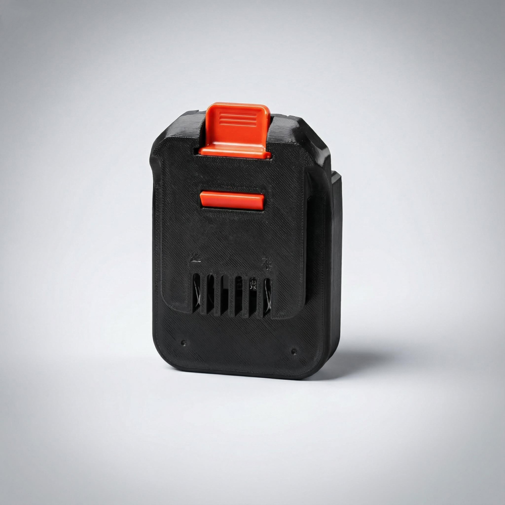 1x Adapter for Ozito 18V PXC Li-Ion Battery to MacNaught 18V Pump or Powergun Grease Gun - Built-in low-voltage protection BMS