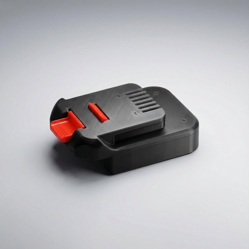 1x Adapter for Ozito 18V PXC Li-Ion Battery to MacNaught 18V Pump or Powergun Grease Gun - Built-in low-voltage protection BMS