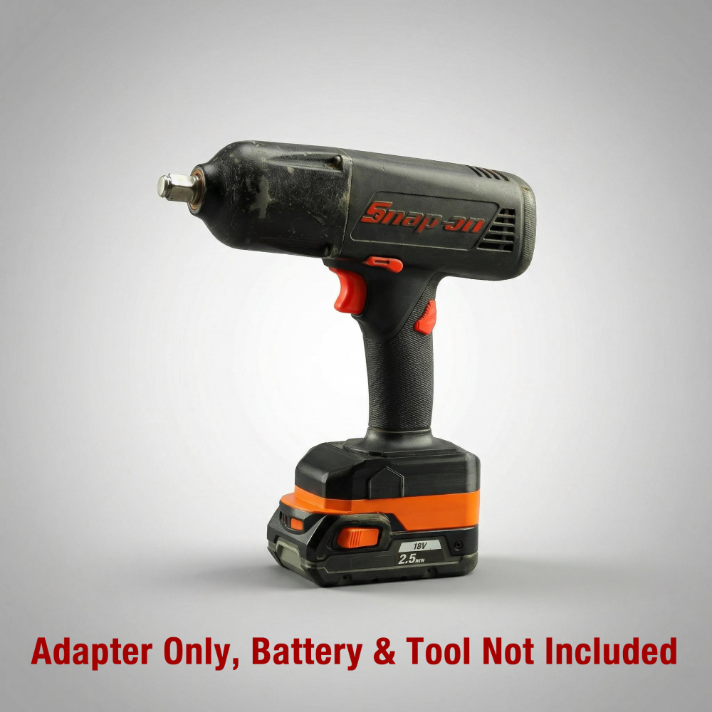 Adapter for Ridgid 18V Battery to Power Older Snap-on 18V Slider Ni-Cd Tools