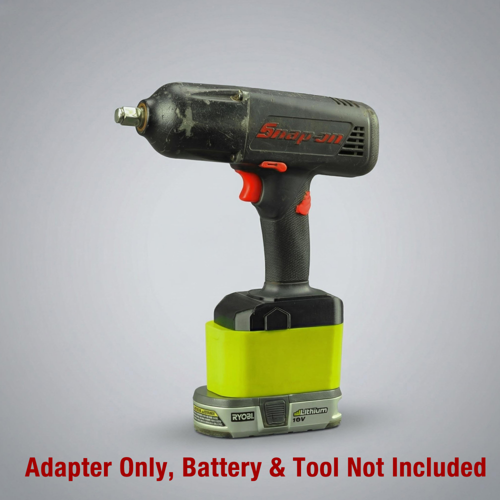 Adapter for Ryobi 18v Battery to Power Older Snap-on 18V Slider Ni-Cd Tools