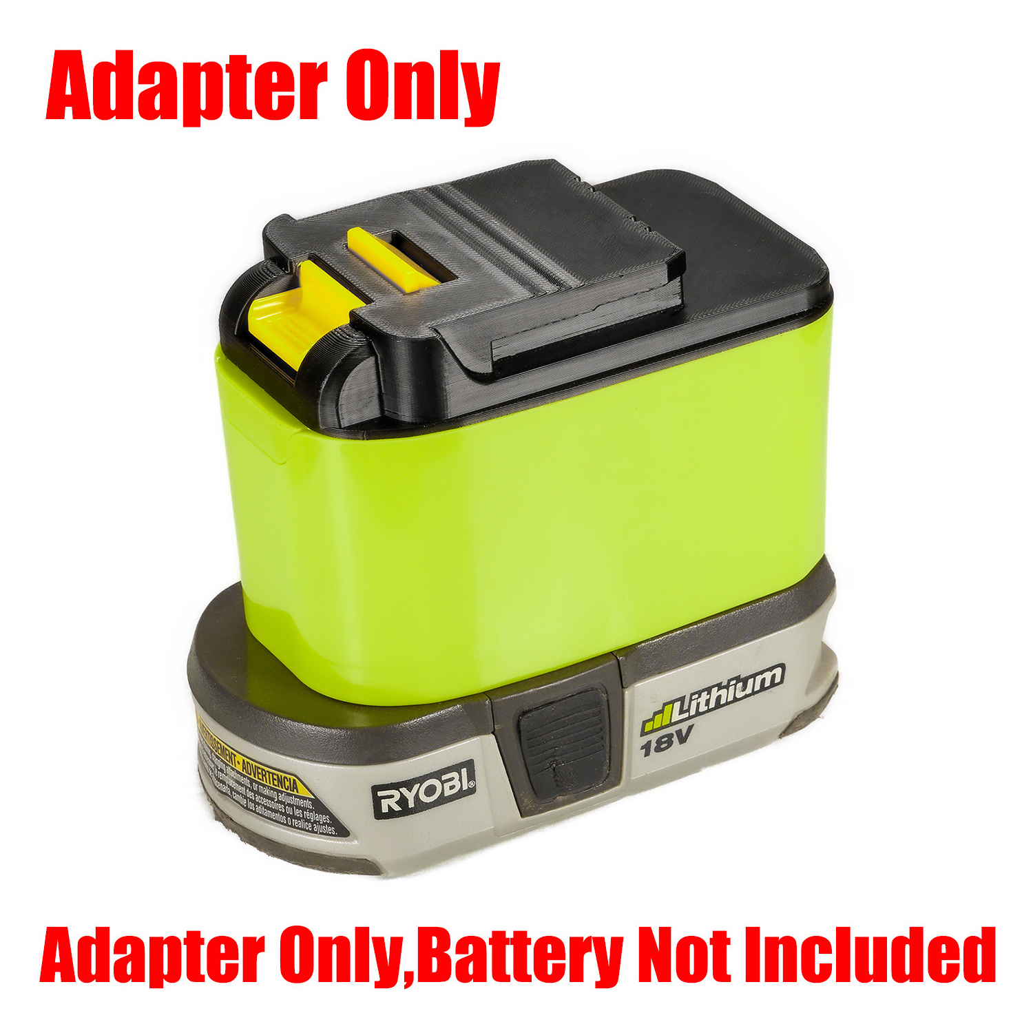 1 Adapter Suitable for Ryobi 18v Li-lon Battery To for CHICAGO ELECTRIC 18v Tool